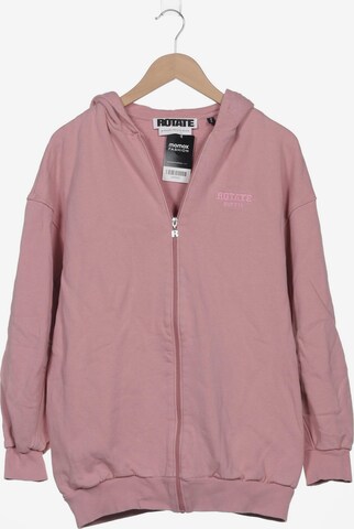 Rotate Birger Christensen Sweatshirt & Zip-Up Hoodie in S in Pink: front