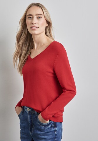 STREET ONE Pullover in Rot