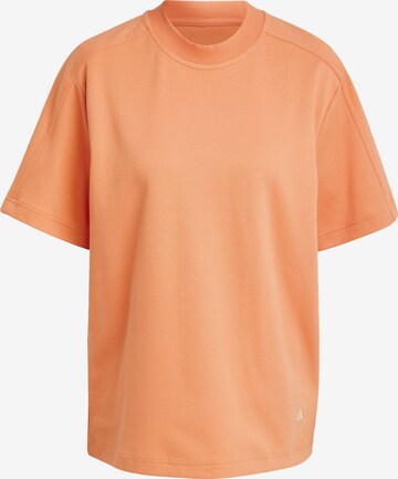 T-shirt fonctionnel ADIDAS BY STELLA MCCARTNEY en orange : devant