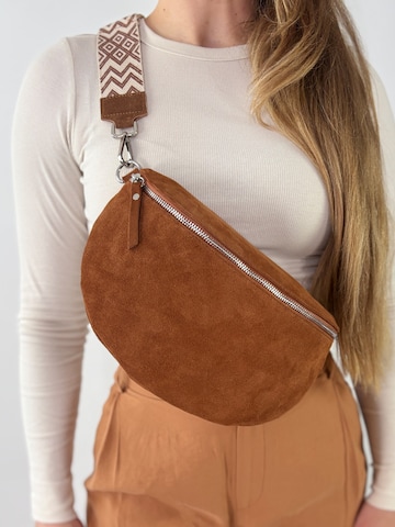 lePelou Gürteltasche 'NOA large'‌‌‌‌ in Braun
