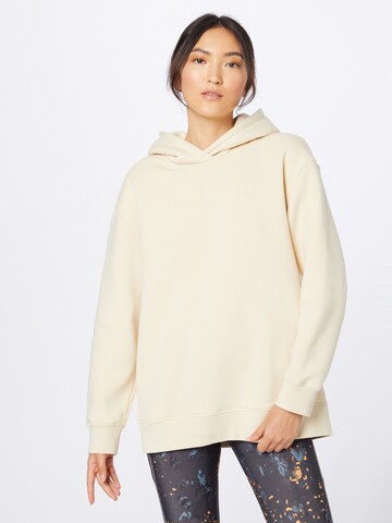 Sweat de sport Casall en beige : devant