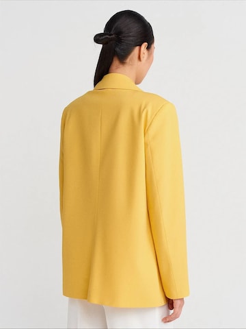 Dilvin Winter Jacket 'Jacken' in Yellow