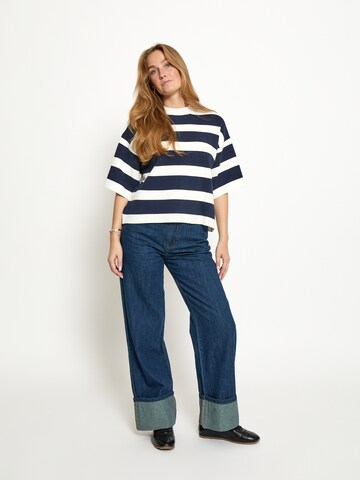 Pull-over 'Lupi' minus en bleu