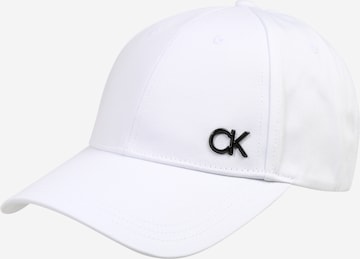 Calvin Klein Čiapka - biela: predná strana