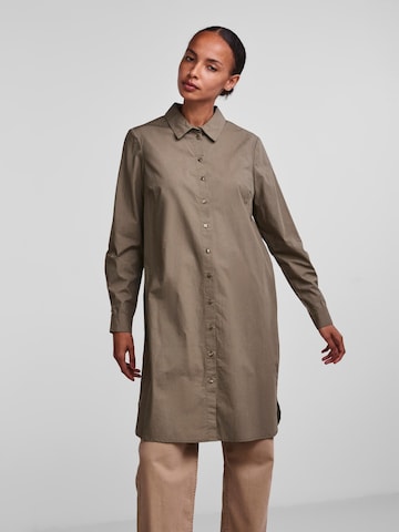 PIECES Shirt Dress 'Jayla' in Green: front