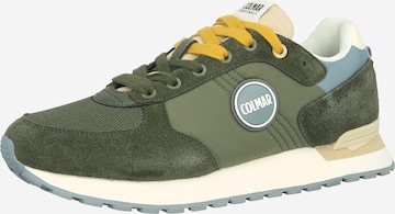 Baskets basses Colmar en vert : devant