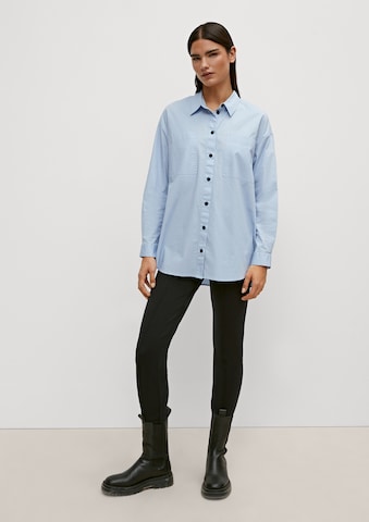 Chemisier comma casual identity en bleu