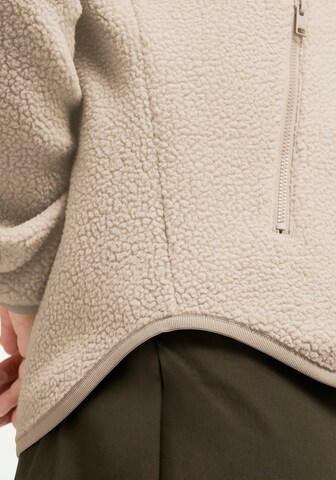 JACK WOLFSKIN Fleecejacke in Beige