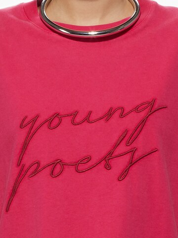 Maglietta 'Pria' di Young Poets in rosa