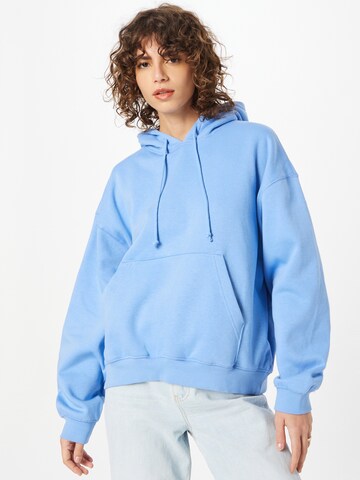 Sweat-shirt WEEKDAY en bleu : devant