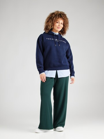 Tommy Hilfiger Curve Sweatshirt in Blauw