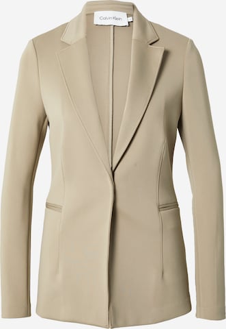 Blazer Calvin Klein en gris : devant