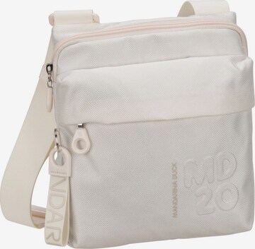 Sac à bandoulière MANDARINA DUCK en blanc : devant