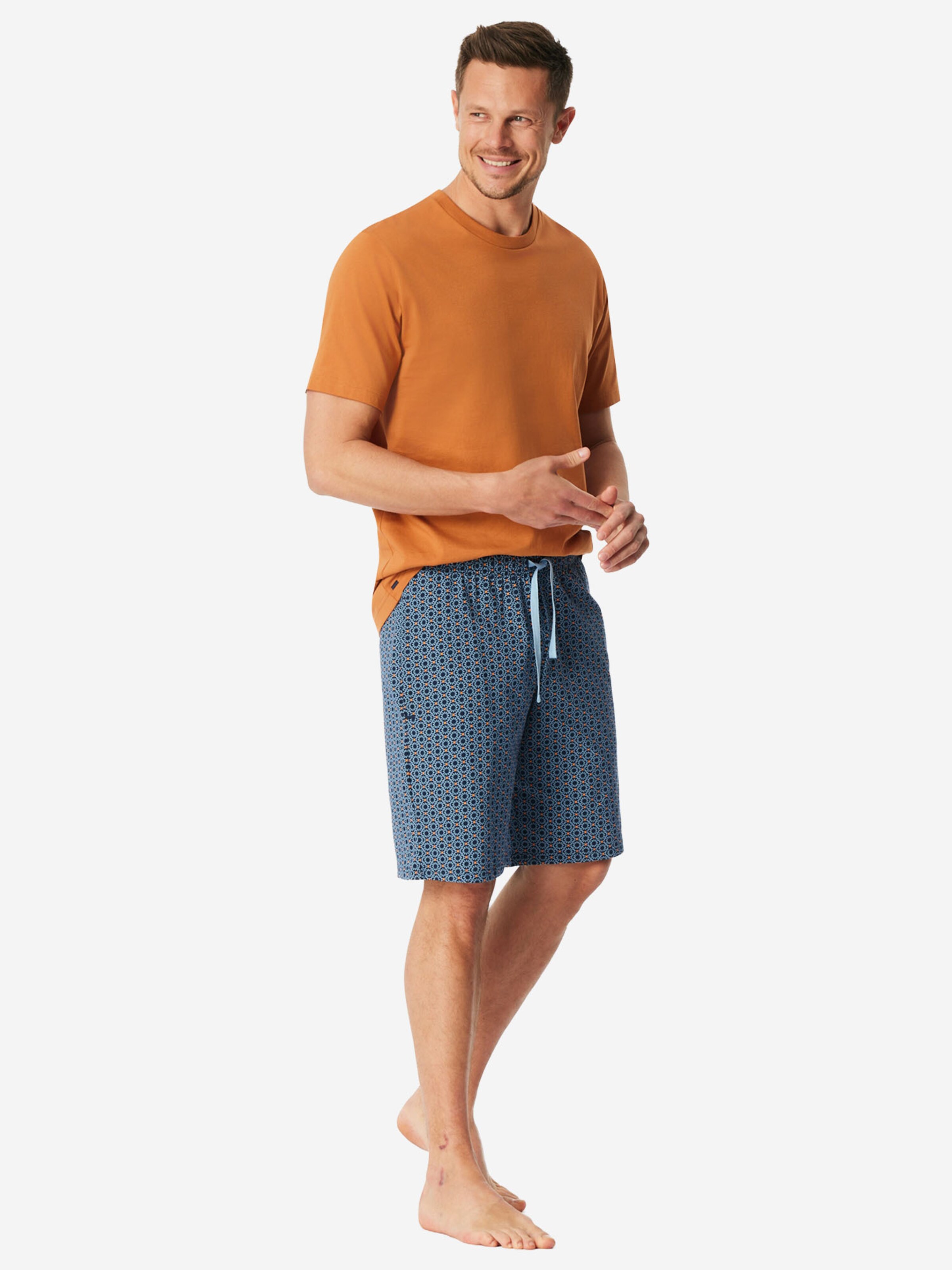 SCHIESSER Pajama pants ' Mix Relax ' in Blue