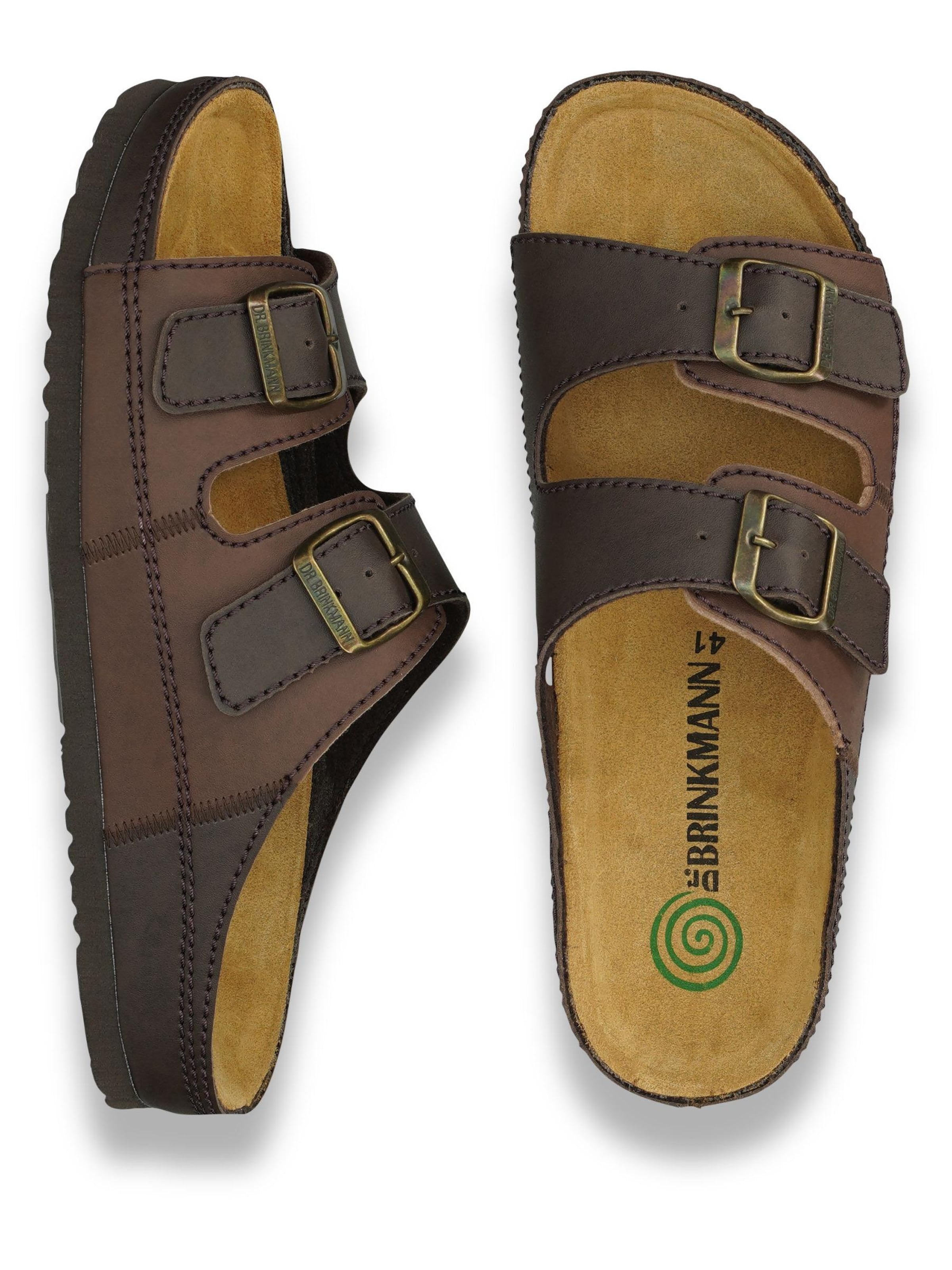 DR. BRINKMANN Pantolette 'BONILLO'‌ in Braun