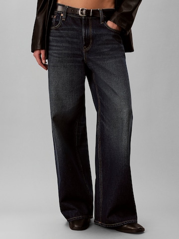 Calvin Klein Jeans Loosefit Jeans in Blauw