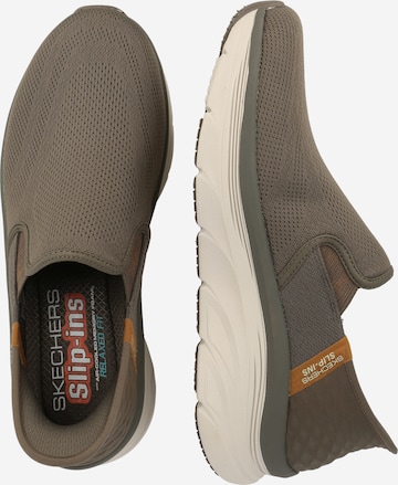 SKECHERS Slip on boty – hnědá