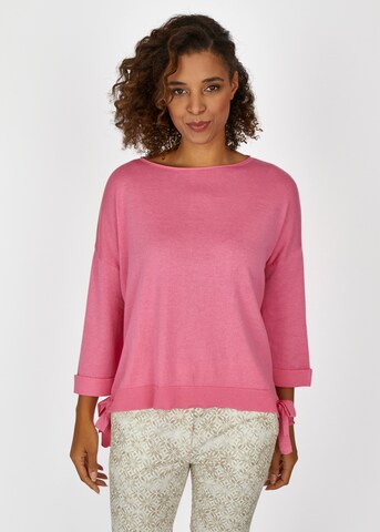 eve in paradise Sweater 'Brit' in Pink: front