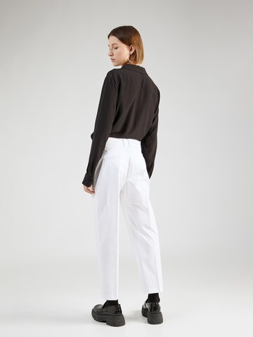 TOMMY HILFIGER Regular Pleated Pants in White