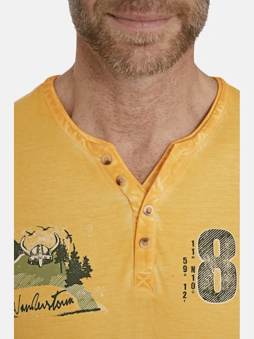 T-Shirt ' Nilmer ' Jan Vanderstorm en jaune