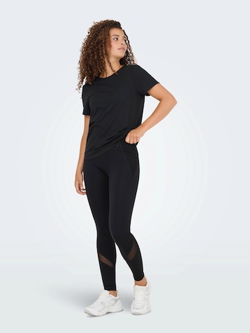 ONLY PLAY Skinny Παντελόνι φόρμας 'ONPRya-3-Posh' σε μαύρο