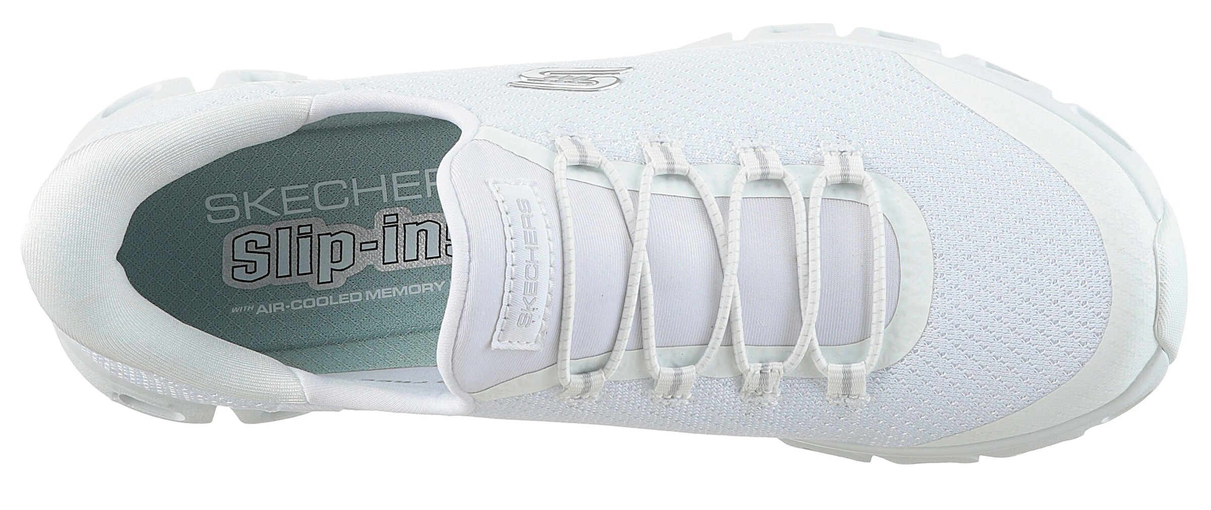 SKECHERS Slip-Ons in White