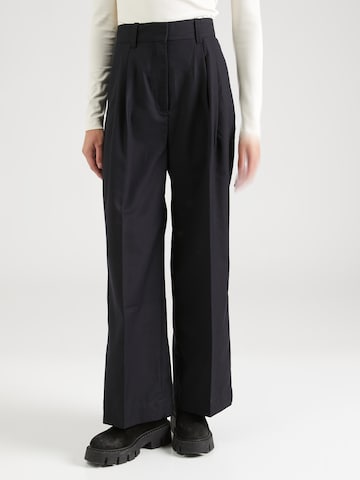 Wide Leg Pantalon à pince Wemoto en bleu : devant