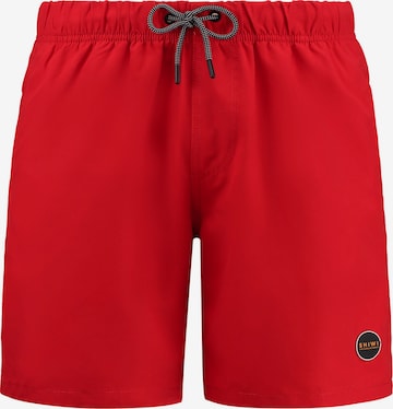 Pantaloncini da bagno di Shiwi in rosso: frontale