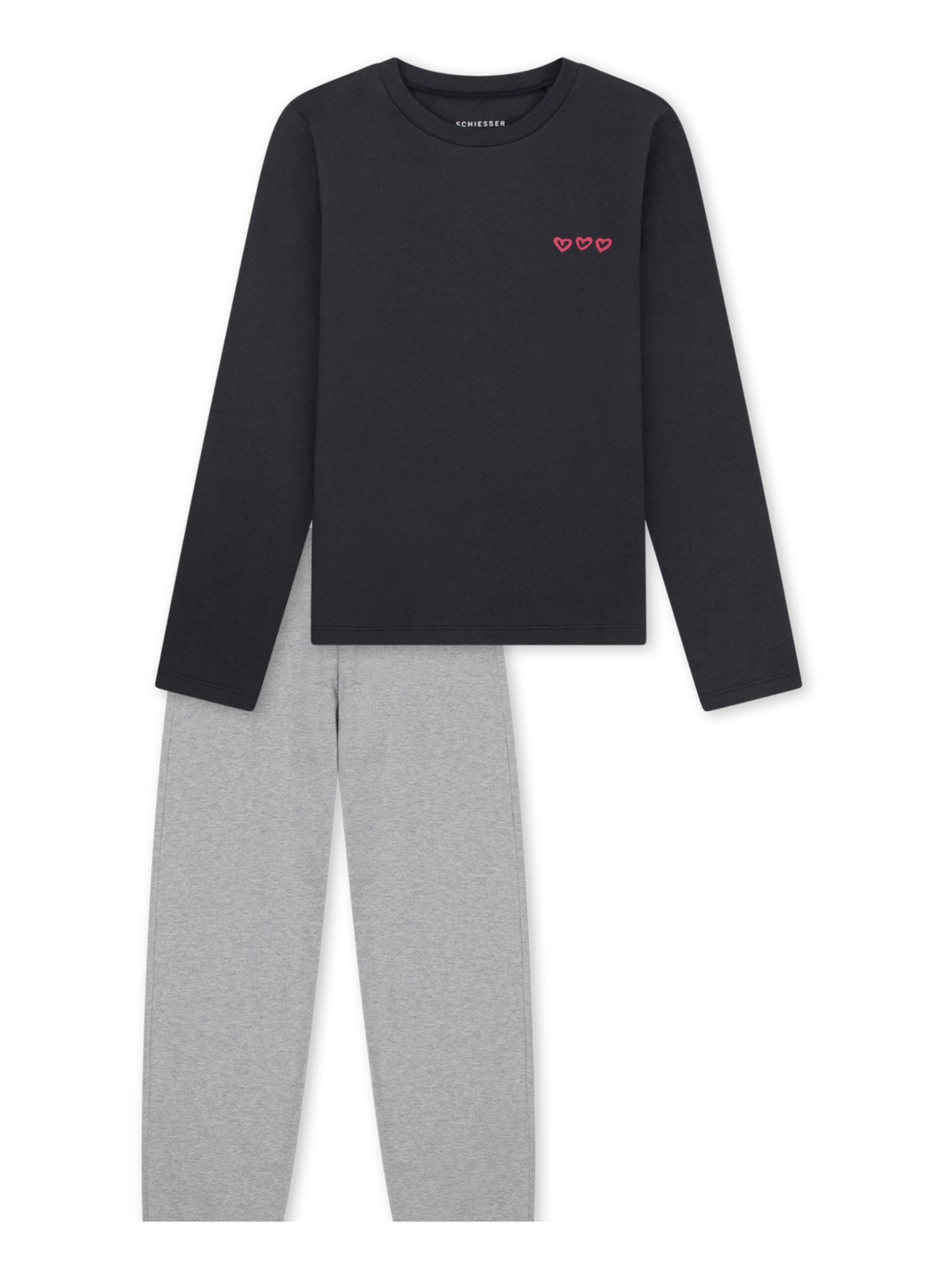 SCHIESSER Schlafanzug ' Nightwear ' in Blau: Vorderseite