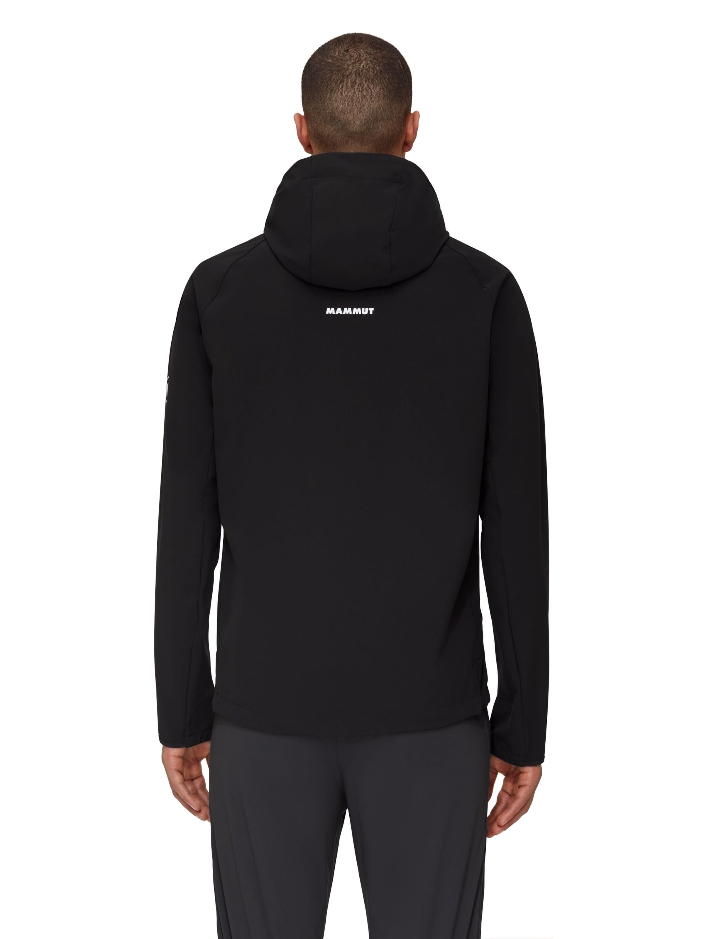 MAMMUT Outdoor jacket in Black: front