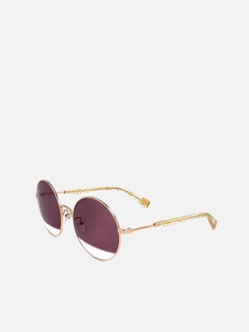 FURLA Sunglasses 'Furla SFU235 Shiny palladium 56/20/135 Women Sunglasses' in Gold