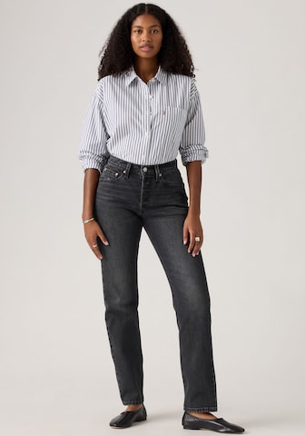 LEVI'S ® Обычный Джинсы '501® Curve' в Черный: спереди