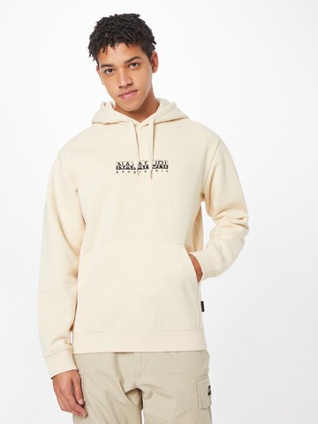 Sweat-shirt NAPAPIJRI en blanc : devant