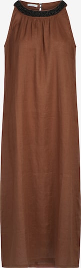 mint & mia Kleid mit Perlen in gerader, weiter Form in braun, Produktansicht