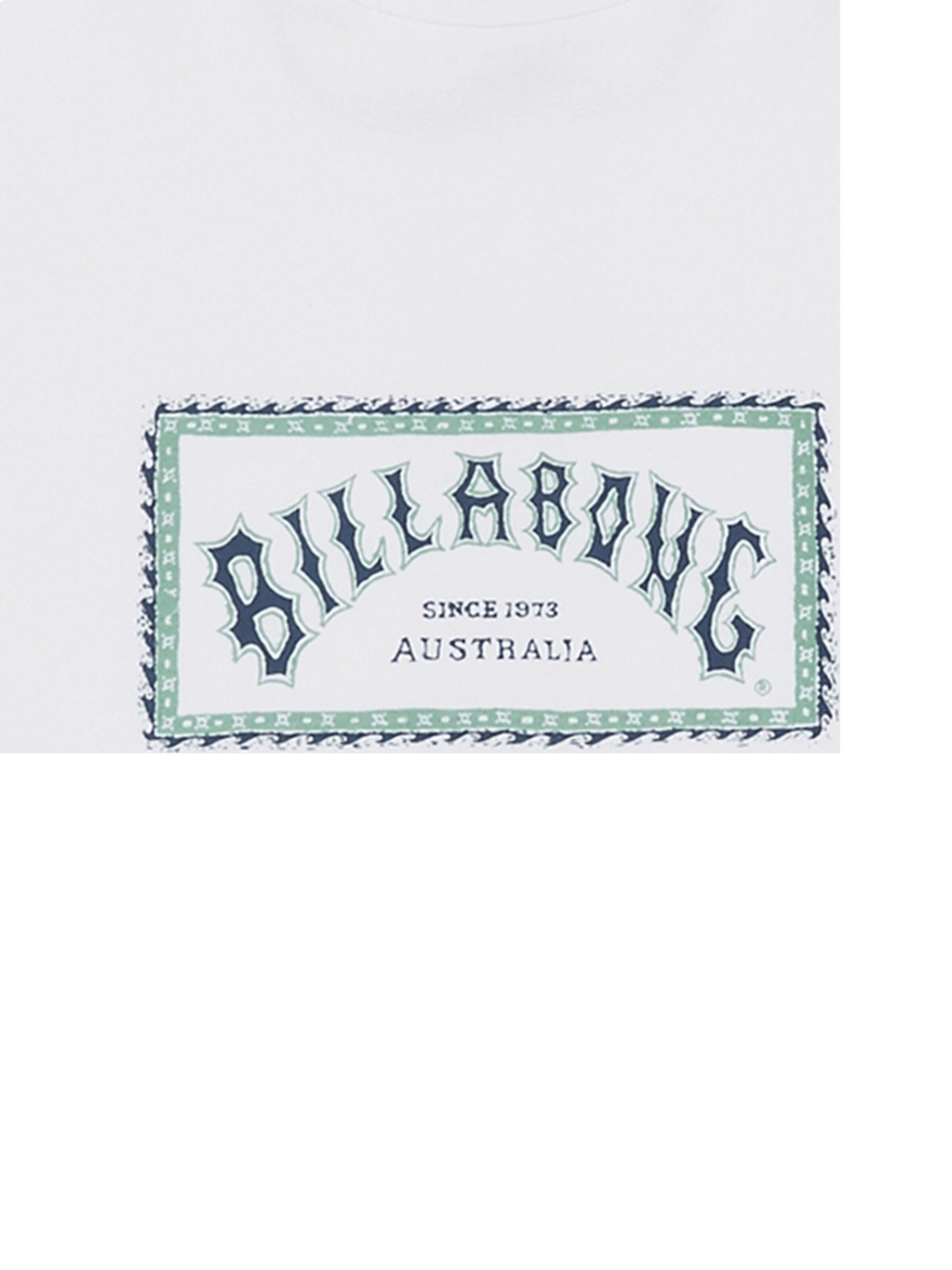 BILLABONG Shirt 'Arch Frame' in White