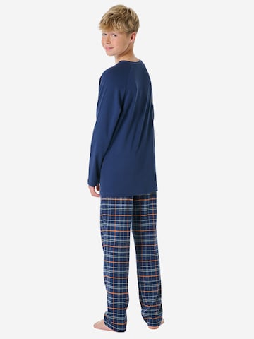 SCHIESSER Pajamas in Blue
