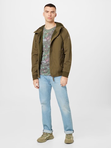 Ragwear Between-Season Jacket 'PERCY' in Green