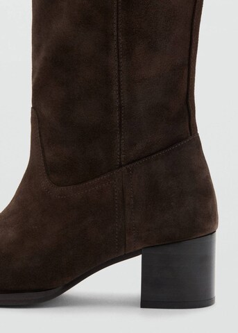 MANGO Boots in Brown