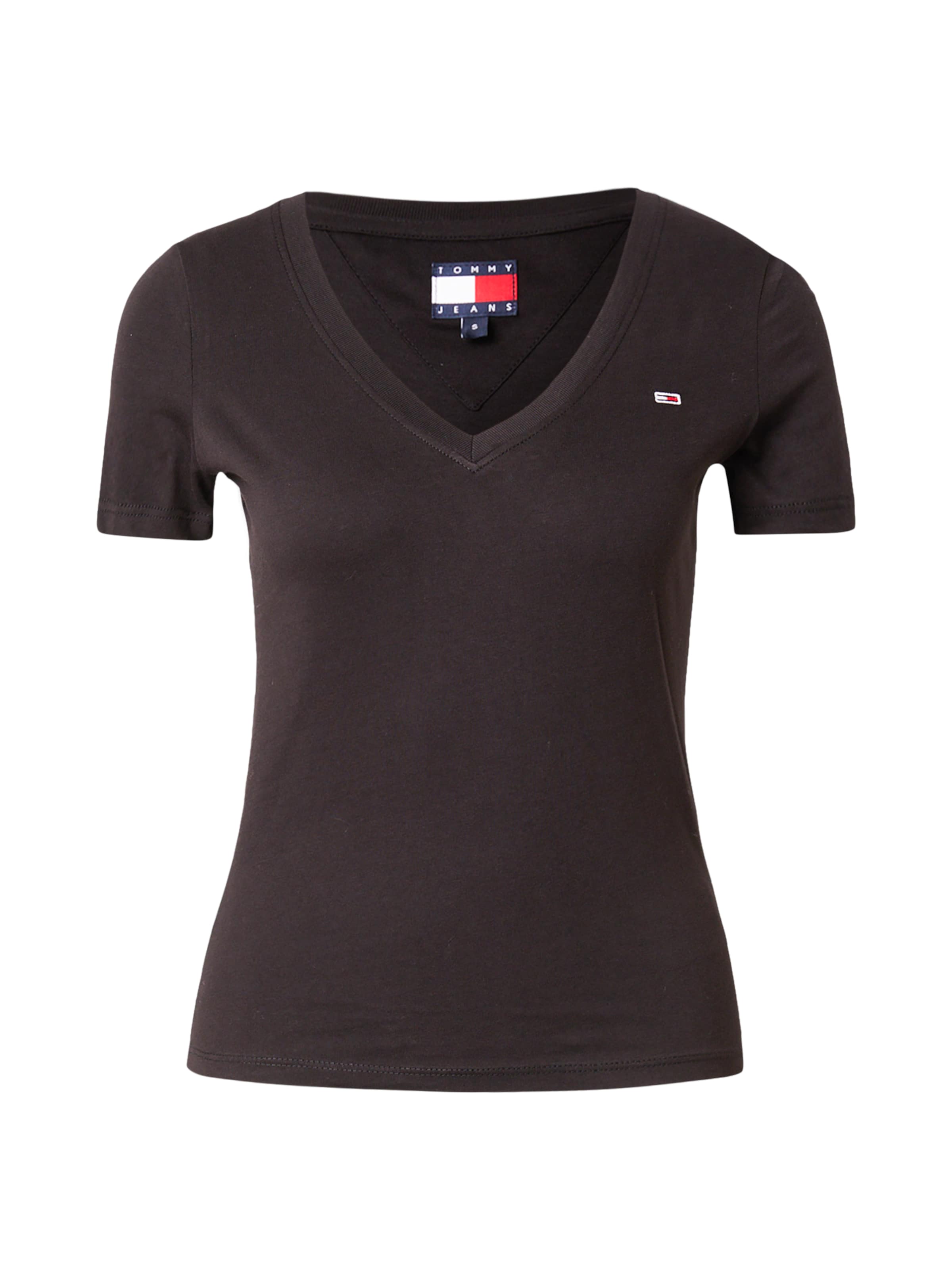 Tommy Jeans Футболка в Черный: спереди