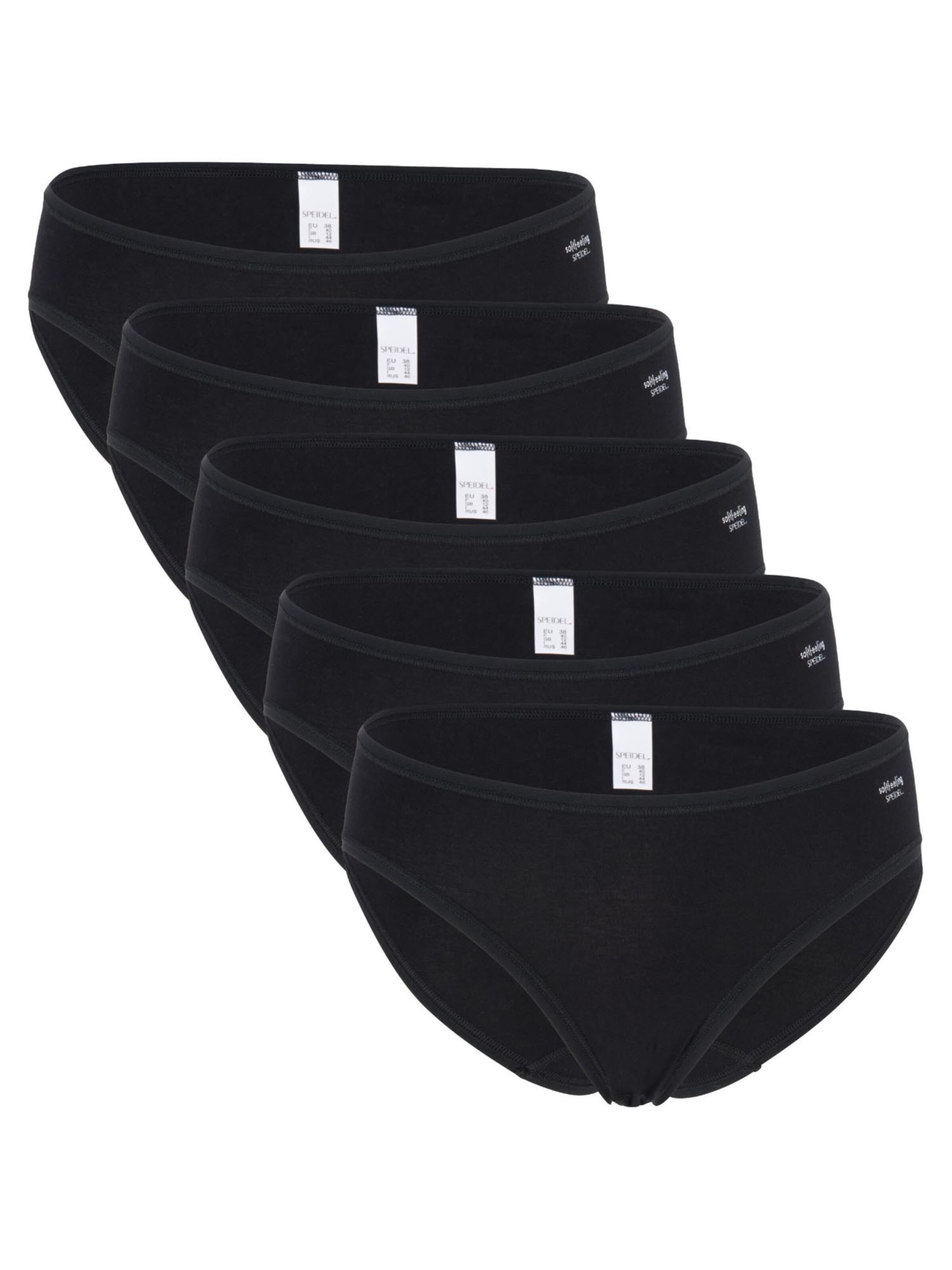 SPEIDEL Slip 'Soft Feeling'‌‌‌‌ in Schwarz: Vorderseite