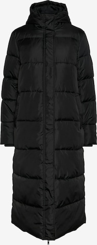 Cappotto invernale 'MADDIE' di PIECES in nero: frontale