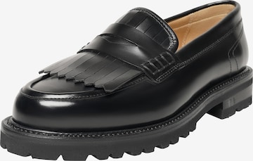 Henry Stevens Slipper  'Amelia' in Schwarz: predná strana