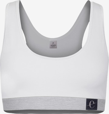 Erlich Textil - Soutien 'Ringer Hilde' em branco: frente