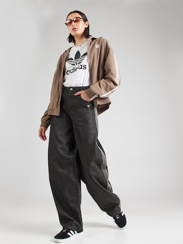 ADIDAS ORIGINALS Baggy Jeans 'ESS' in Black