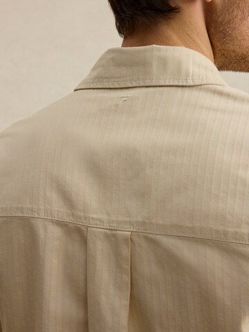 DAN FOX APPAREL Regular fit Риза 'Markus' в бежово