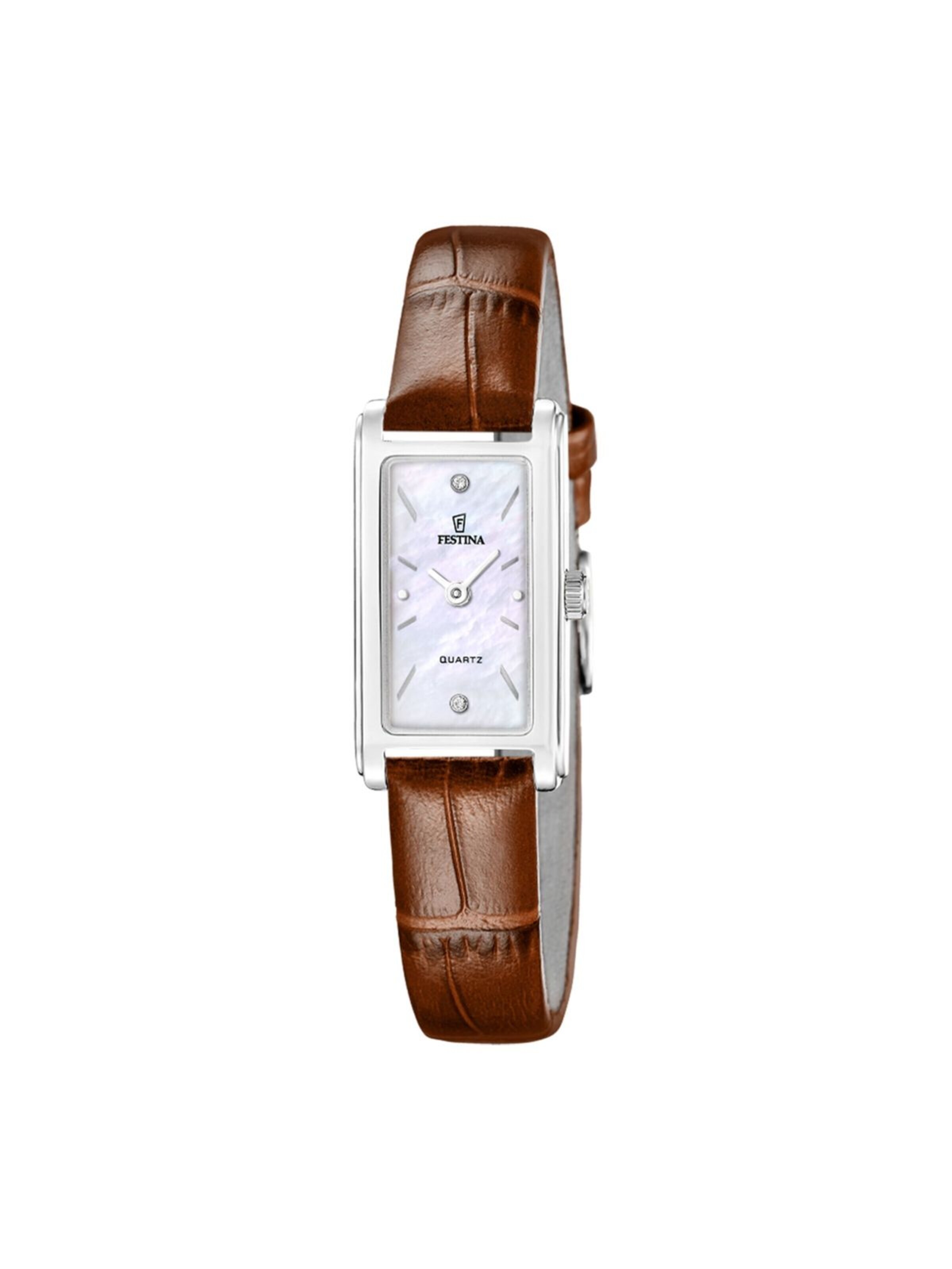 FESTINA Analogové hodinky 'Watch Mademoiselle' – bílá: přední strana