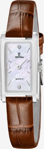 FESTINA Analogové hodinky 'Watch Mademoiselle' – bílá: přední strana