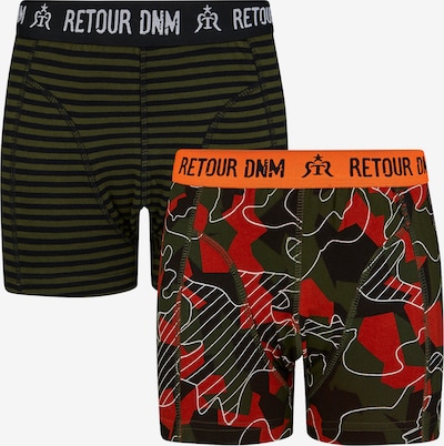 Retour Jeans Underpants 'Brando' in Olive / Orange / Red / Black / White, Item view