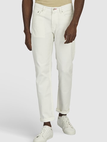 HECHTER PARIS Regular Jeans in Wit: voorkant