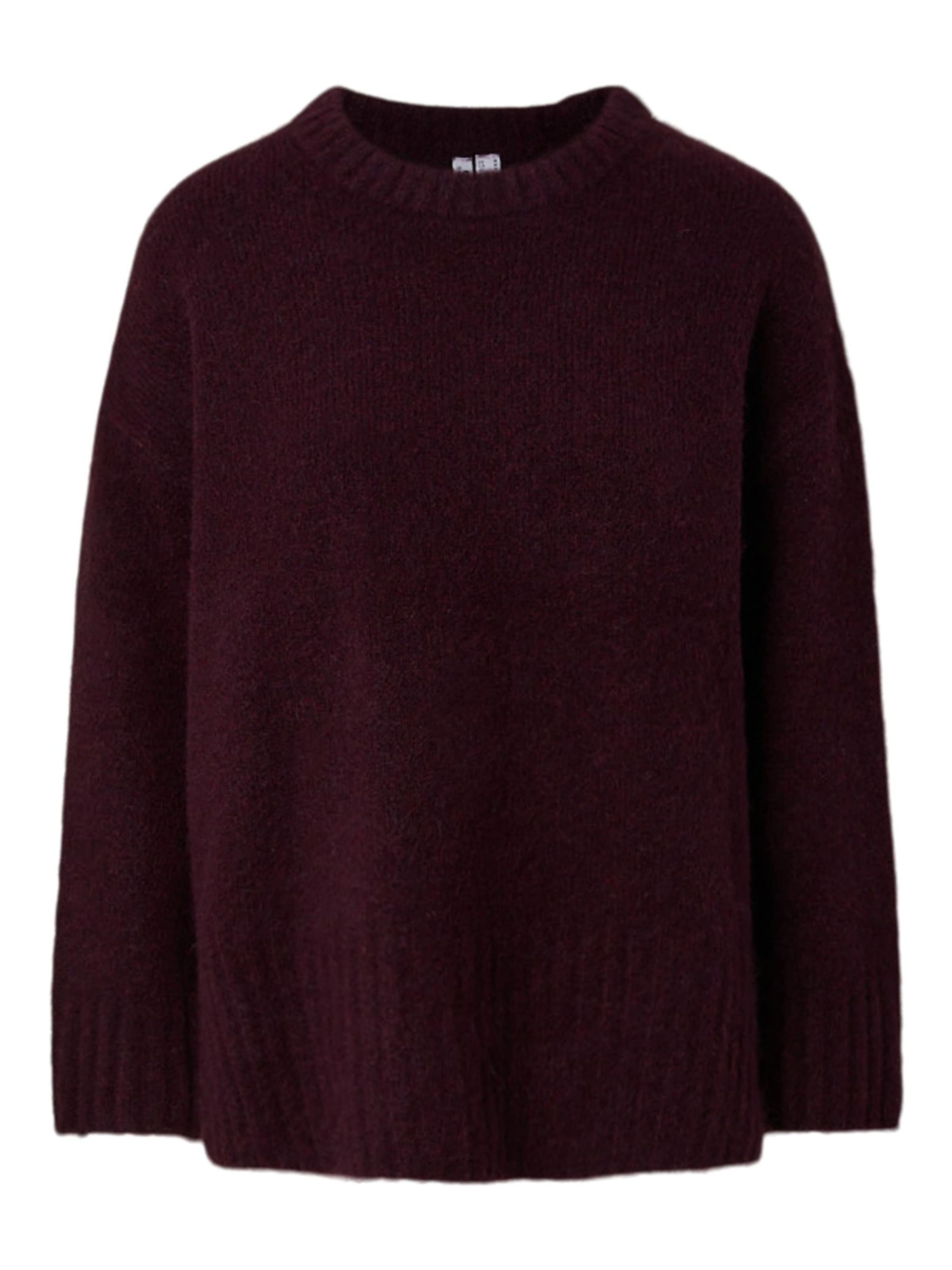 PIECES Sweater 'PCTINA' in Brown: front
